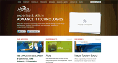 Desktop Screenshot of nexusnepal.com